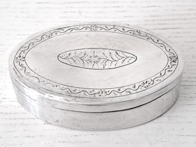 SNUSDOSA, PA THOMASSON KARLSKRONA 1850