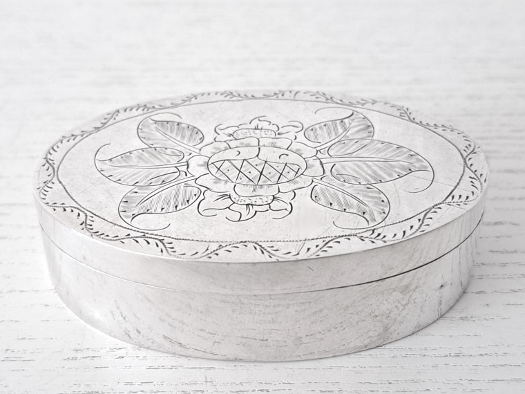 SNUSDOSA, JP FORSSBERG LULEÅ 1865