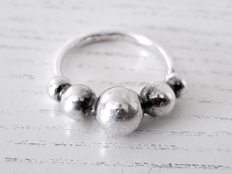 RING, modell MOONLIGHT GRAPES, GEORG JENSEN c:a 2000